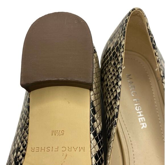MARC FISHER ANIMAL PRINT FLATS SHOES WOMEN’S SIZE 5.5 - Picture 10 of 10